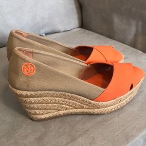 Tory Burch wedges